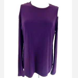 Sympli Cold Shoulder Jersey Top